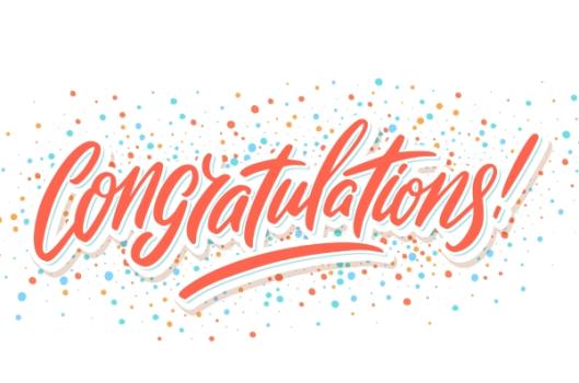 Congratulations