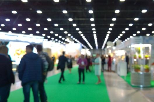 Convention blurred people