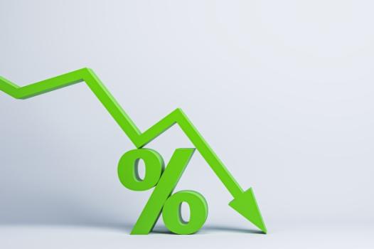 30-Year Mortgage Rate Falls Below 6% For First Time Since 2022 Percentage arrow falling