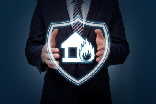 Fire insurance symbol