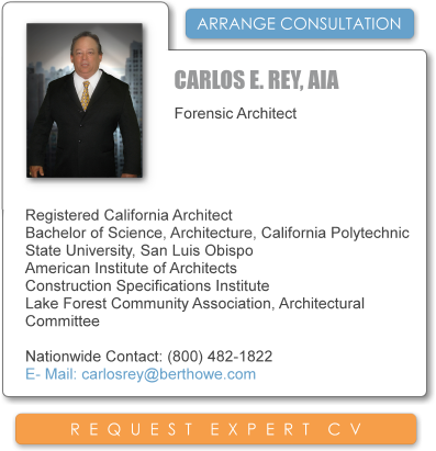 Consulting Mechanical Engineer and Fire Protection Engineer Specializing in Construction Defect and Damage Claims, Fire Loss Engineering and Evaluation
