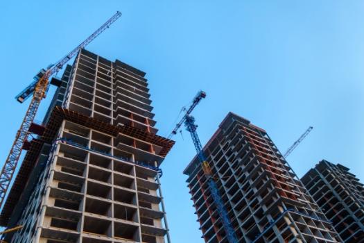 High Rise Under Construction