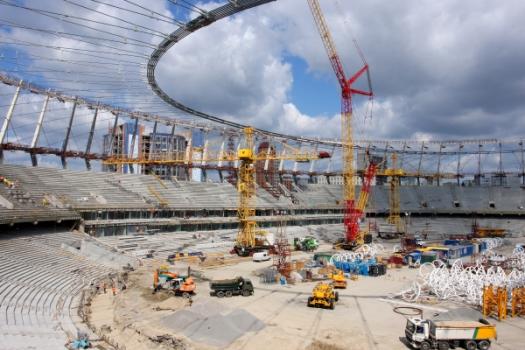 Hidden Risks Behind Today’s Stadium Construction Boom Stadium under construction