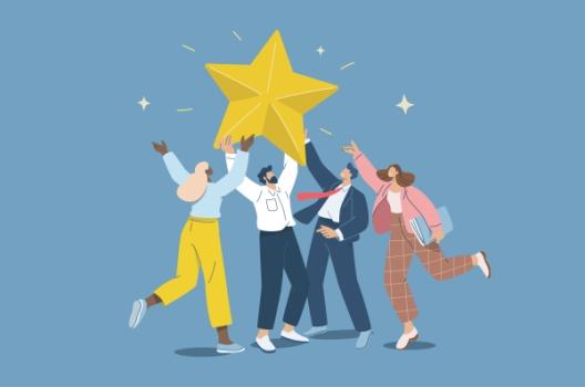 The Best Lawyers in America® - Ball Janik Attorneys Earn Multiple Recognitions Business people holding up star