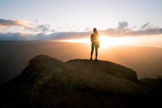 Amanda Mathieu Named to Massachusetts Lawyers Weekly 2026 “Top Women of Law” List Woman on top of mountain