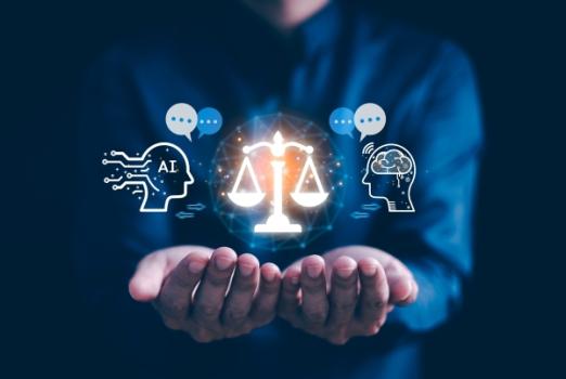 Risk Reset: Concerns Top of Mind for Top Construction Law Firms Symbols for AI Law