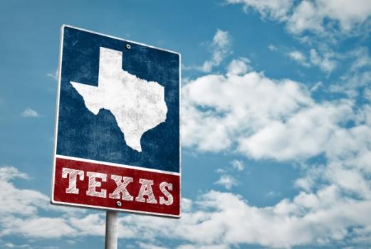 Work In Texas Sign www.constructiondefectjournal.com