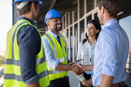 Construction Backlog, Contractor Confidence Outpace Year-Ago Levels in March Happy construction workers